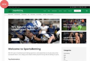 Anmeldelse av VegasHero Sports Betting Theme