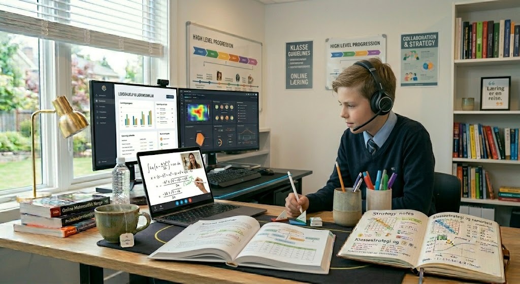 Privatundervisning online i Norge - guide til digital læring